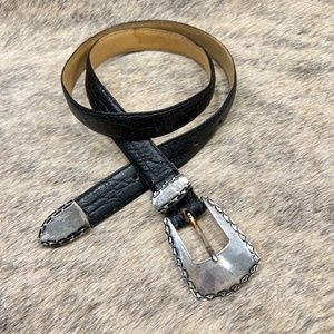 James Reid Sterling Silver Santa Fe Belt